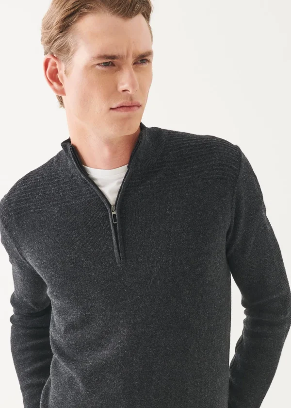 Merino Quarter Zip