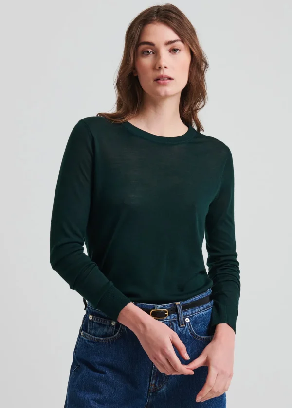 Merino Wool Classic Crewneck