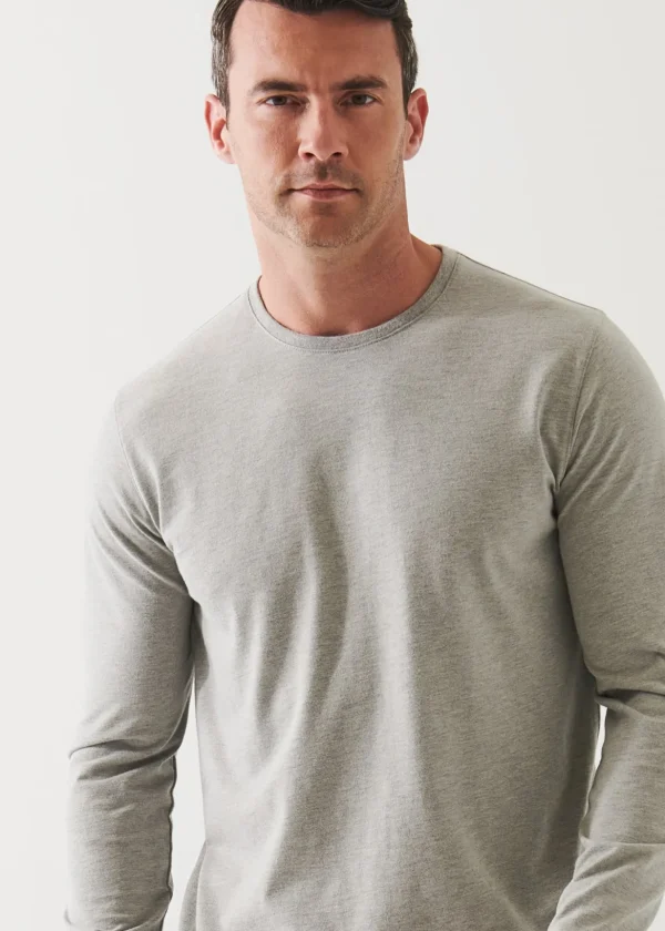 Pima Cotton Stretch Overdye T-Shirt