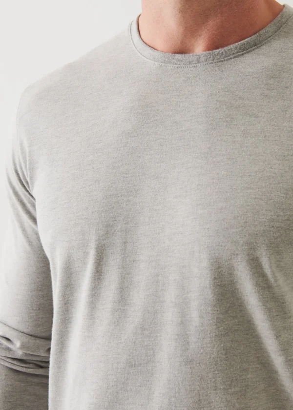 Pima Cotton Stretch Overdye T-Shirt