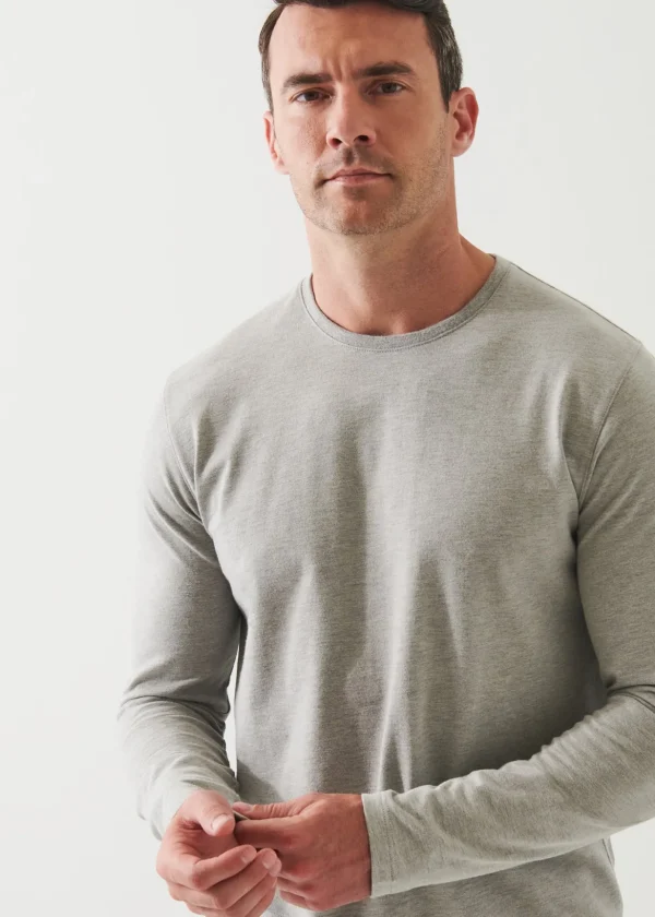 Pima Cotton Stretch Overdye T-Shirt
