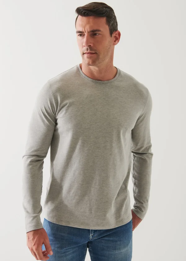 Pima Cotton Stretch Overdye T-Shirt