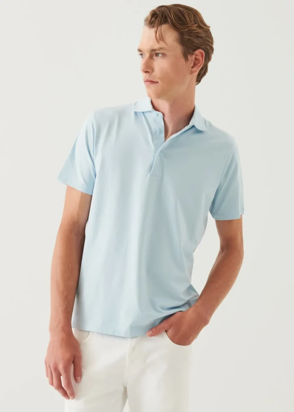 Pima Cotton Stretch Polo