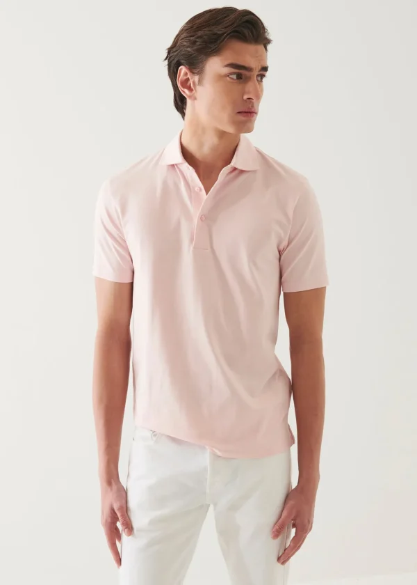 Pima Cotton Stretch Polo