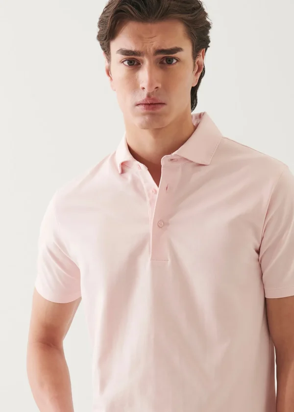 Pima Cotton Stretch Polo
