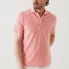 Pima Cotton Stretch Printed Polo