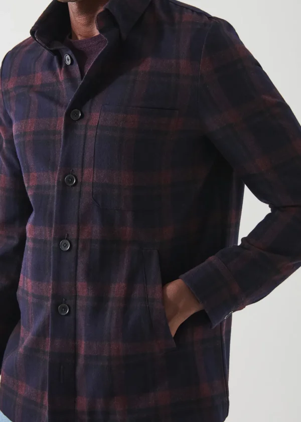 Plaid Shirt Jacket