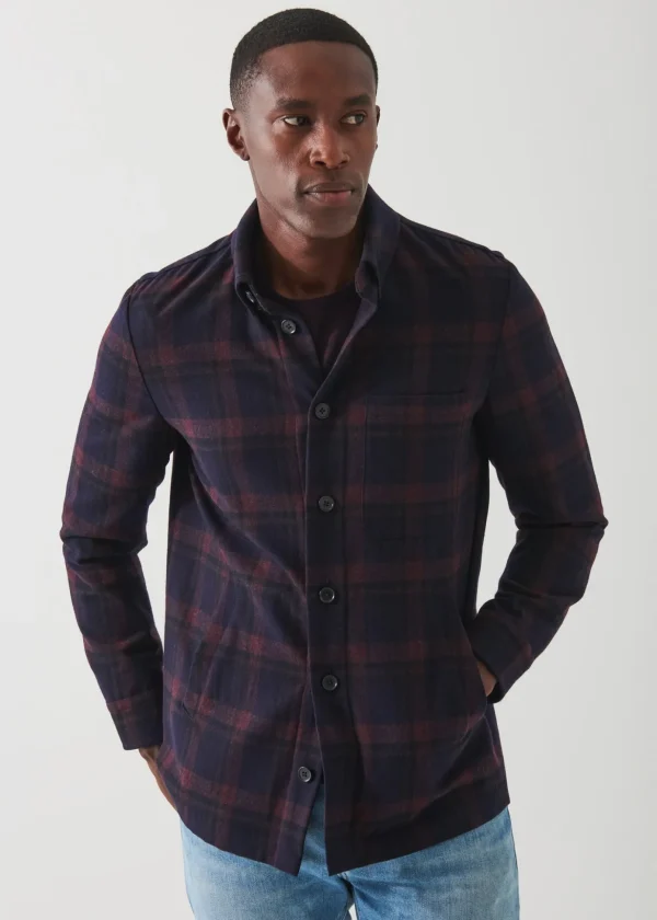 Plaid Shirt Jacket