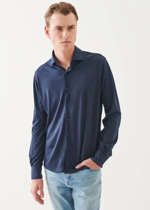 Reda Active Wool Knit Shirt