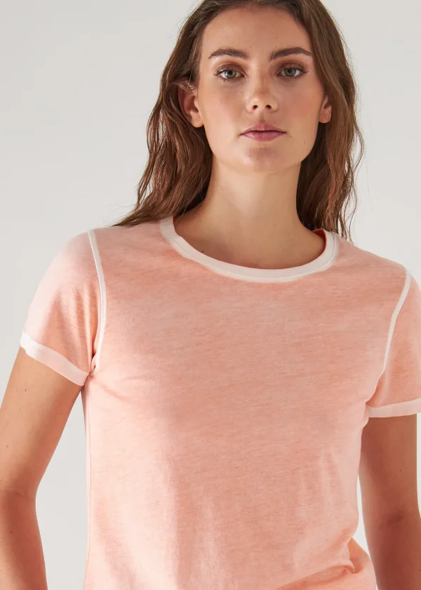 Reverse Spray Lightweight Pima Cotton T-Shirt