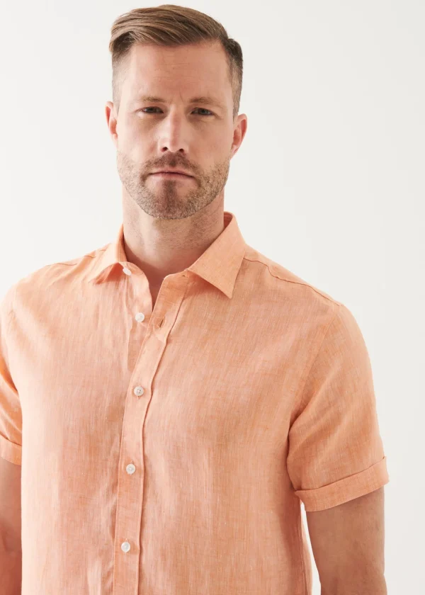 Short Sleeve Linen Shirt