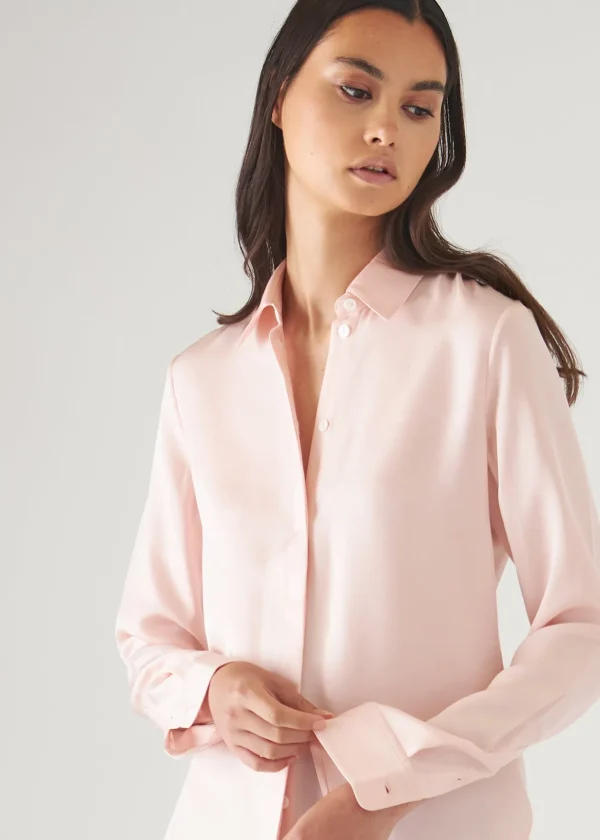 Slim Silk Shirt