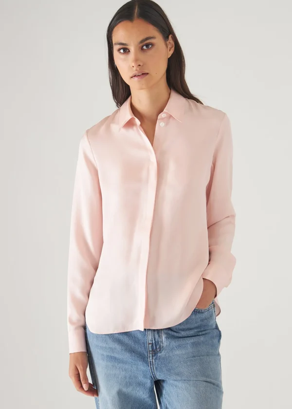 Slim Silk Shirt
