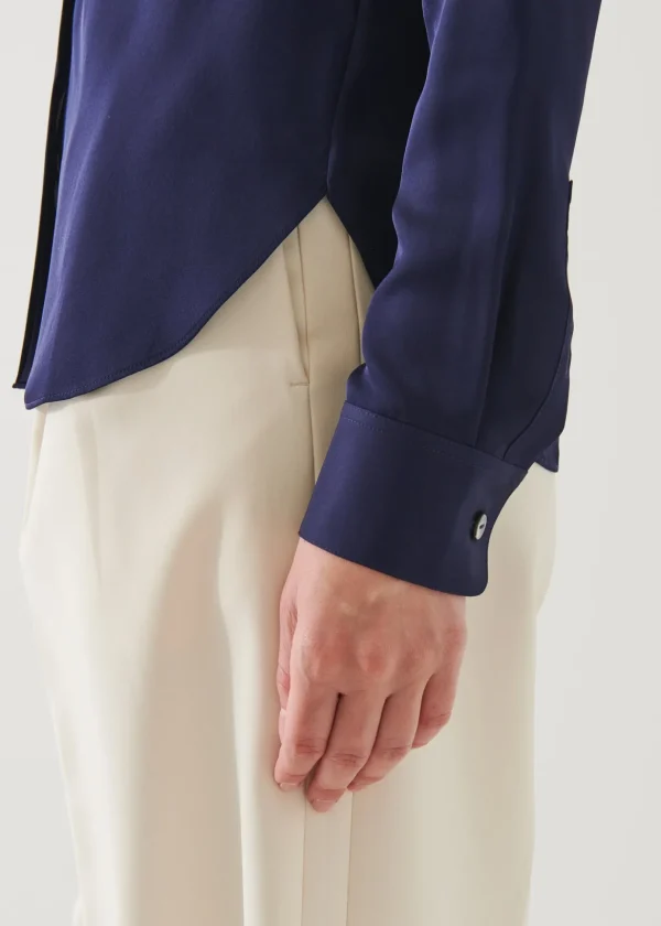 Slim Silk Shirt