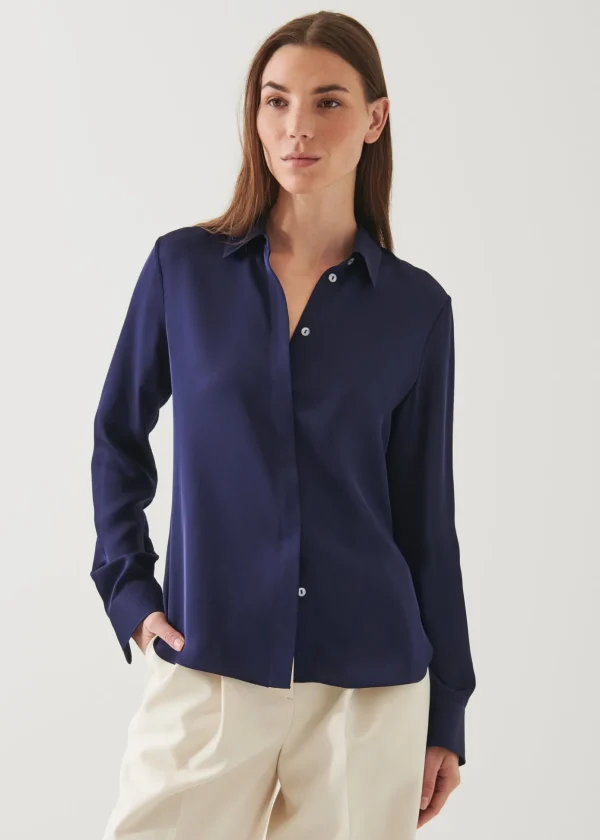 Slim Silk Shirt