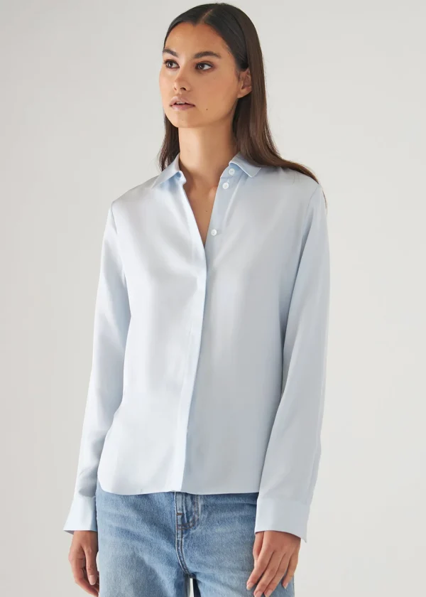 Slim Silk Shirt