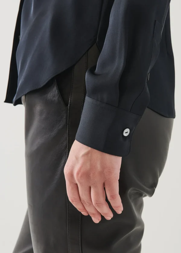 Slim Silk Shirt