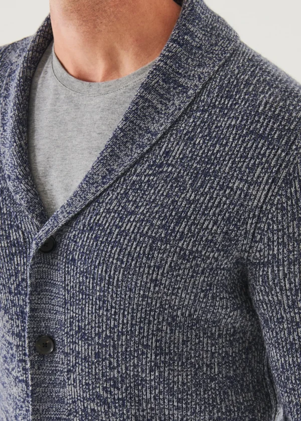 Space Dye Shawl Cardigan