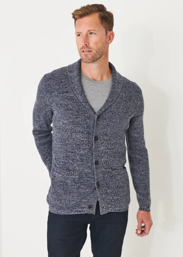 Space Dye Shawl Cardigan
