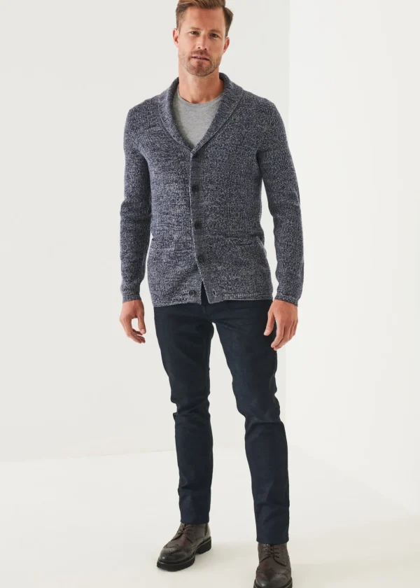 Space Dye Shawl Cardigan