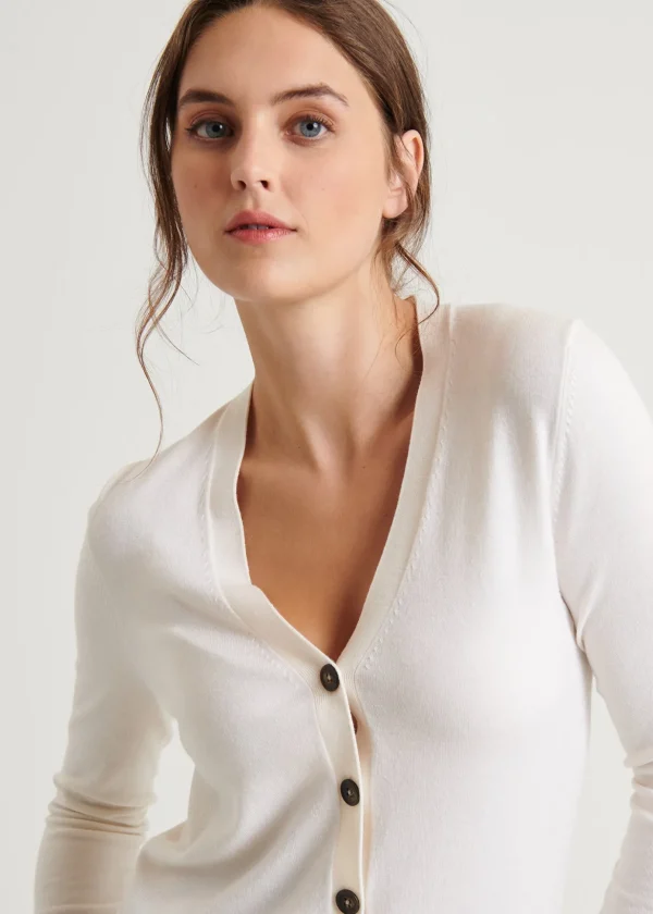 Superfine Merino Cardigan