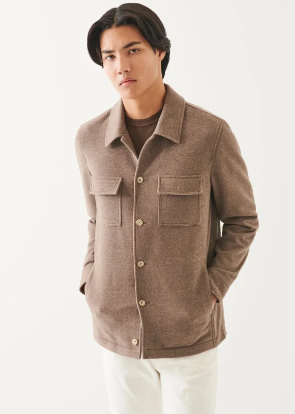 Wool Shirt Jacket