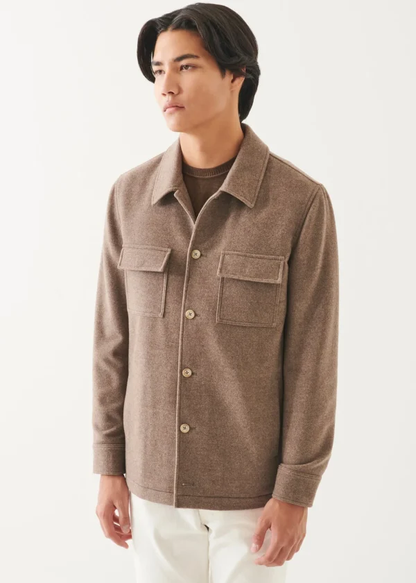 Wool Shirt Jacket