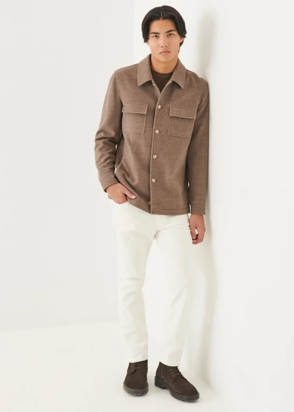 Wool Shirt Jacket