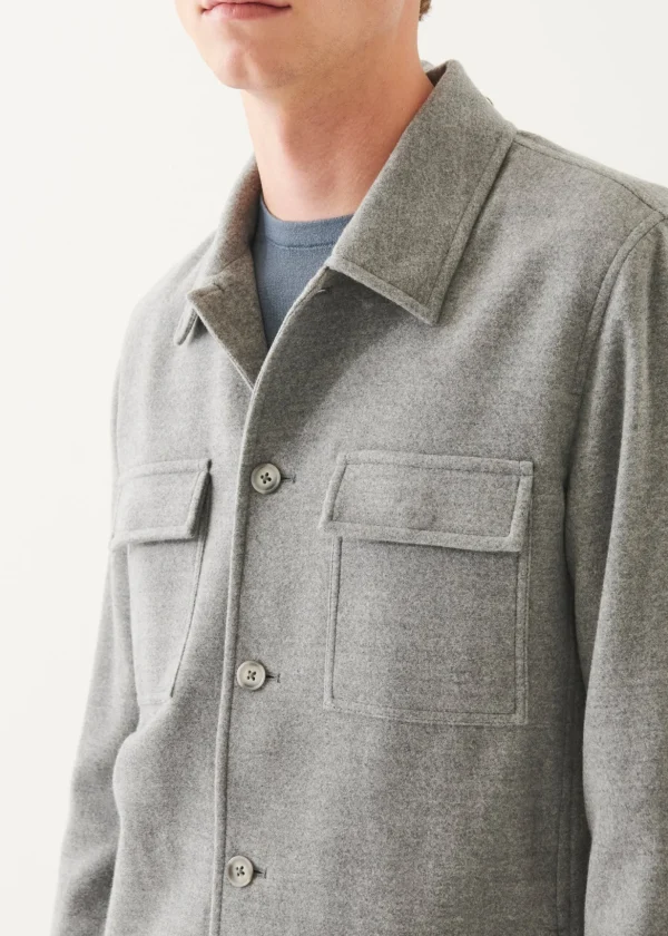 Wool Shirt Jacket